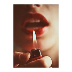 Paper Collective A Light poster, 70x100 cm BeigeRed
