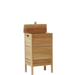 Form & Refine A Line laundry basket, Oak Brown