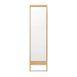 Form & Refine A Line wall mirror, Oak Brown Online