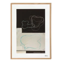 Iittala Aalto art Sketch poster, 50x70 cm Black Outlet
