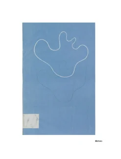 Iittala Aalto art Sketch poster, 50x70 cm Blue New