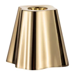 Iittala Aalto candle sticks 65 mm, Brass Gold-coloured Outlet