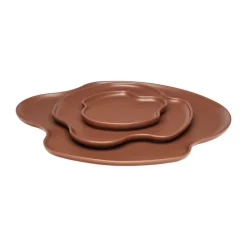 Iittala Aalto decorative tray, Fire, 15 cm Brown Hot