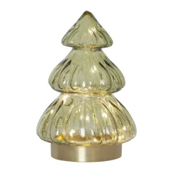 Star Trading Abete table decoration Christmas lights 18 cm, Green Sale