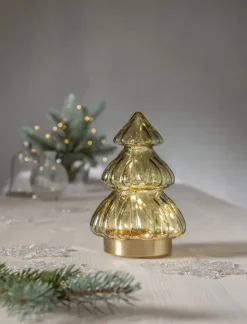 Star Trading Abete table decoration Christmas lights 18 cm, Green Sale