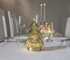 Star Trading Abete table decoration Christmas lights 18 cm, Green Sale