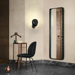 GUBI Adnet rectangular mirror, , medium Black Online