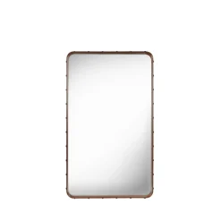 GUBI Adnet rectangular mirror, , medium Brown New