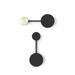 Audo Copenhagen Afteroom clothes hanger small, Black Discount