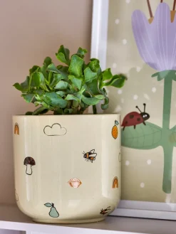 Bloomingville Agnes pot Ø16 cm, White Sale