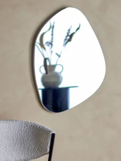 Bloomingville Aimie mirror, 56x70 cm Silver-coloured Outlet