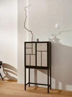 Design House Stockholm Air display cabinet, . rotting Black New
