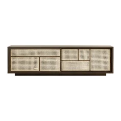 Design House Stockholm Air side table low, Dark oak Brown New