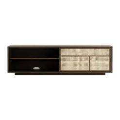Design House Stockholm Air side table low, Dark oak Brown New