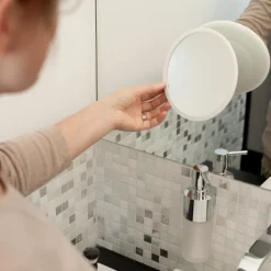Bosign AirMirror makeup mirror x15 detachable with suction cup, Ø16.5 cm White Best