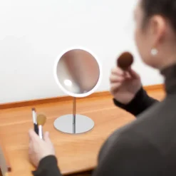 Bosign AirMirror table mirror x10 detachable magnetic, Ø16.5 cm White Sale