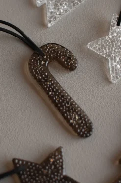 DBKD Airy hanging candy cane decorative ornament, Brown