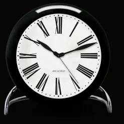 Arne Jacobsen Clocks AJ Roman table clock, Black Sale
