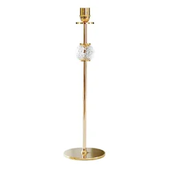 Hilke Collection Alba candle sticks 40 cm, Solid brass and glass Gold-coloured Sale