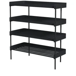 SMD Design Alfred shoe shelf, Anthracite Grey Discount