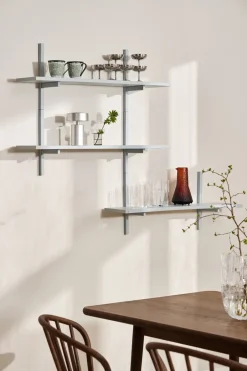 Andersen Furniture A-Light Shelf wall shelf Special Edition, Grey 90x21x35 cm Blue Sale