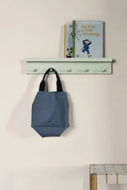 Scandi Living Alley coat rack with shelf, Green Hot