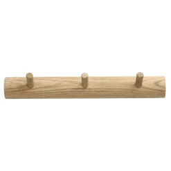 1898 Allsarp hook rack 3 hooks, Oak Beige Online