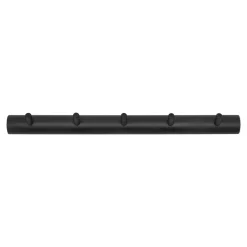 1898 Allsarp hook rack 5 hooks, -painted birch Black Discount