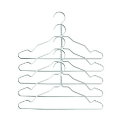 Nomess Copenhagen Alu hanger 5-pack, silver Silver-coloured Online