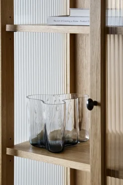 Iittala Alvar Aalto vase Limited Edition 140 mm, Clear-dark grey TransparentGrey Sale