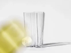 Iittala Alvar Aalto vase Savoy clear, 251 mm Transparent Discount