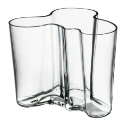 Iittala Alvar Aalto vase Savoy clear, 120 mm Transparent