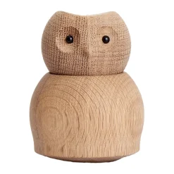 Andersen Furniture Andersen Owl wooden figure Medium, Oak Brown Outlet