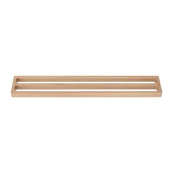 Andersen Furniture Andersen towel rack double 73,5 cm, Lacquered oak Brown Discount