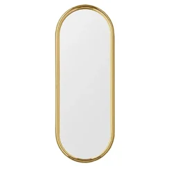 AYTM Angui mirror oval 78 cm, gold Gold-coloured Outlet
