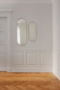 AYTM Angui mirror oval 78 cm, Taupe Beige Hot