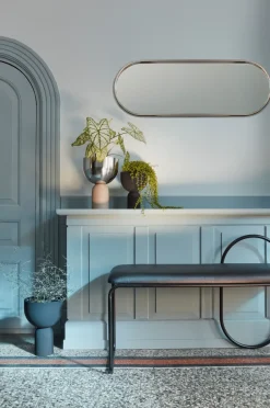 AYTM Angui mirror silver, 29x78 cm Silver-coloured Best