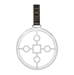 Hilke Collection Anima Gemella 1 tree ornament, Nickel-plated brass Silver-coloured Clearance