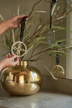 Hilke Collection Anima Gemella 1 tree ornament, Brass Gold-coloured Best