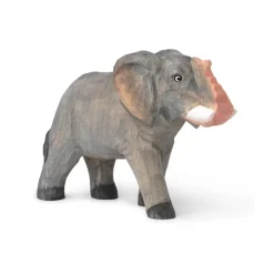Ferm Living Animal wooden decoration, elephant Grey