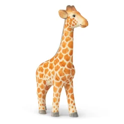 Ferm Living Animal wooden decoration, giraffe Orange Best