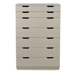Mavis Aoko chest of 7 drawers, Beige Sale