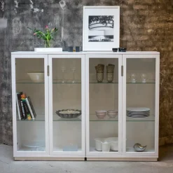 Mavis Aoko display cabinet 120 cm, lacquer White Best