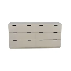 Mavis Aoko dresser double 6 drawers, Beige Discount