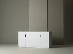Mavis Aoko sideboard 77x160 cm, lacquer White New