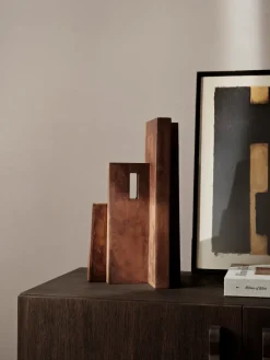 Ferm Living Aperture sculpture, Oxide Brown Sale