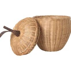 Ferm Living Apple Storage basket, Small Beige Clearance