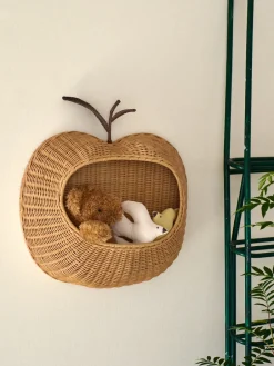 Ferm Living Apple wallshelf, 49,6x52 cm Beige Hot