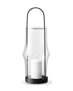 Holmegaard Arc Lantern 39 cm, Clear Transparent