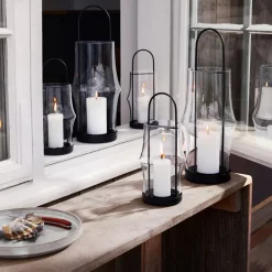 Holmegaard Arc Lantern 25.5 cm, Clear Transparent Best